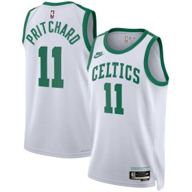 Dres Boston Celtics Payton Pritchard 11 Nike 2022-23 Classic Edition Bijela Swingman